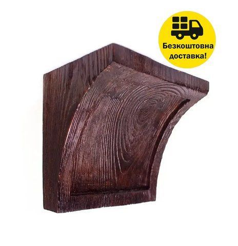 Консоль балки поліуретанова DECOWOOD Модерн ED 025 classic 19х13 Темний 2355863184 фото