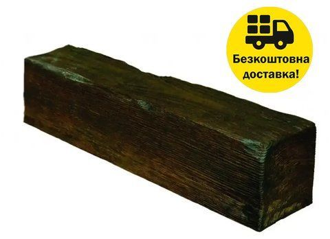 Балка поліуретанова DECOWOOD Модерн ED 104 (2 м) classic 17х19 Темний 2345697699 фото