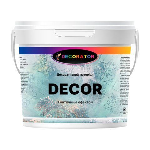 Декоративная интерьерная штукатурка TM DECORATOR DECOR Granit 60 15кг 2653909773 фото