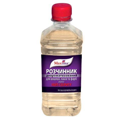 Розчинник деароматизований Maxima безкольоровий 0.5 л 2792905078 фото
