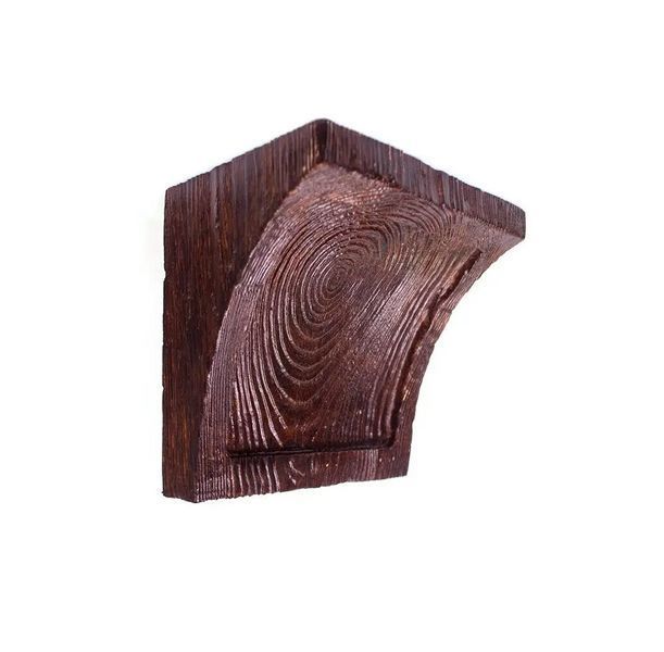 Консоль балки полиуретановая DECOWOOD Рустик EQ 025 classic 19х13 Темный 2355897128 фото