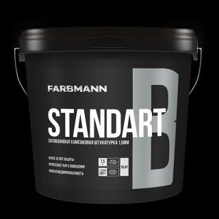 Декоративная фактурная штукатурка Farbmann Standart B "барашек" База LC 25кг 1788030793 фото