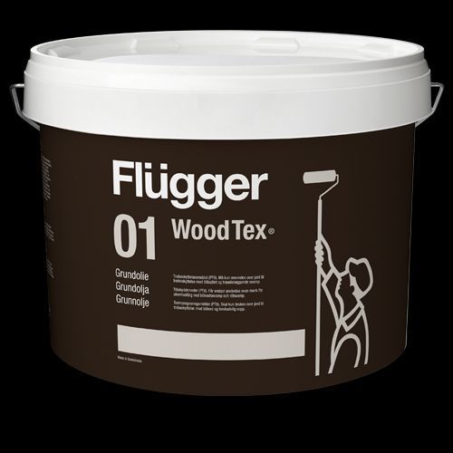 Масло грунтовочное водной основы для древесины Flugger 01 Wood Tex Oil Primer 10л 2303184153 фото