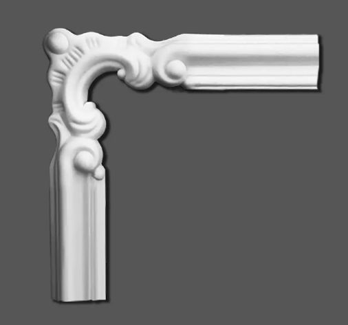Угловой полиуретановый элемент Elite Decor HCR 502-3 2272502664 фото
