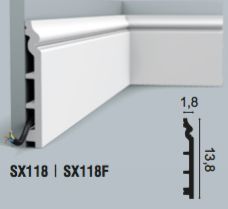 Плінтус гнучкий Orac Decor SX118F 1922064506 фото