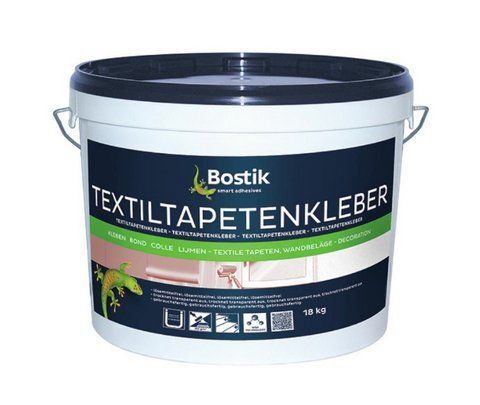 Клей обойный Bostik TextilTapetenKleber для тяжелых текстильных обоев 18л 1686982393 фото