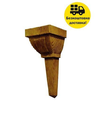Консоль балки полиуретановая DECOWOOD E 046 classic 14х13 Светлый 2355849622 фото