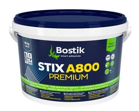 Водно-дисперсионный клей Bostik Stix A800 Premium 18кг 1686995260 фото