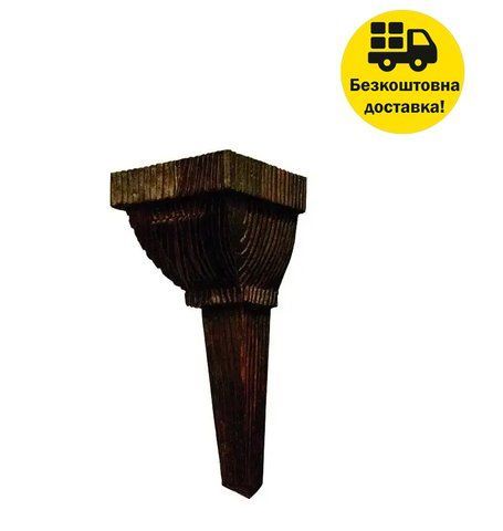 Консоль балки полиуретановая DECOWOOD E 046 classic 14х13 Темный 2355849623 фото