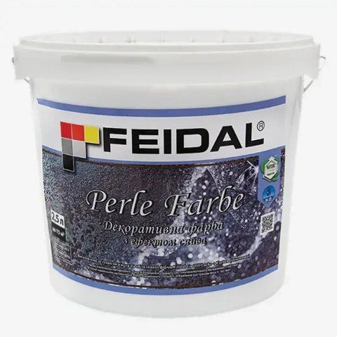 ФарБа декоративна Feidal Perle Farbe Безбарвна 2.5л 1886455871 фото