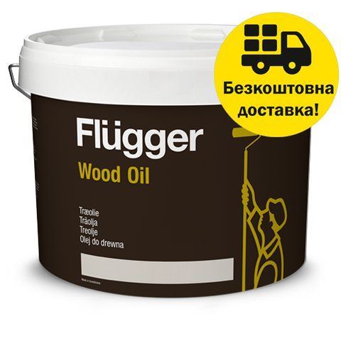 Масло водно-дисперсионное для древесины Flugger Wood Oil 10л 2303236330 фото