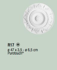 Потолочная розетка Orac Decor R17 1934258525 фото