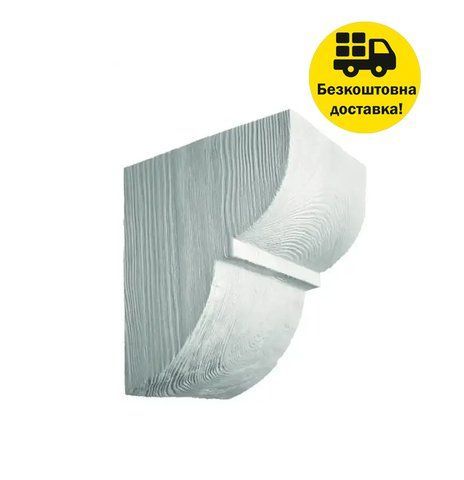 Консоль балки полиуретановая DECOWOOD Модерн ED 015 classic 19х17 Белый 2355850425 фото