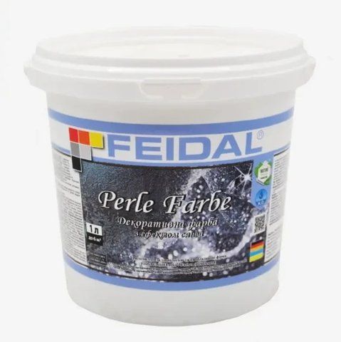 ФарБа декоративна Feidal Perle Farbe Безбарвна 1л 1886455872 фото