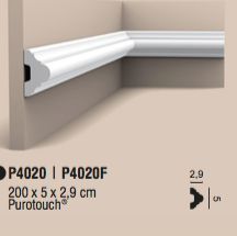 Гладкий карниз гибкий Orac Decor P4020F 1897226488 фото