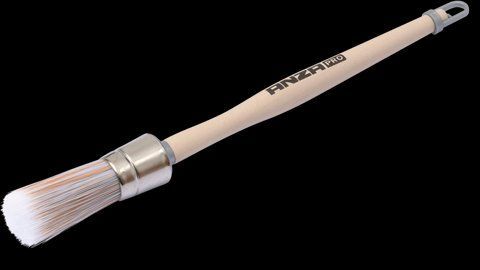 Кисть круглая Anza Super Round Brush Wood 25мм 2770720014 фото