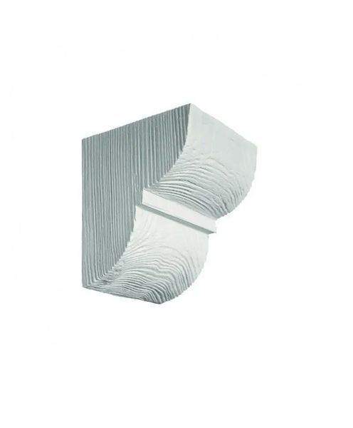 Консоль балки полиуретановая DECOWOOD Модерн ED 016 classic 12х12 Белый 2355859664 фото