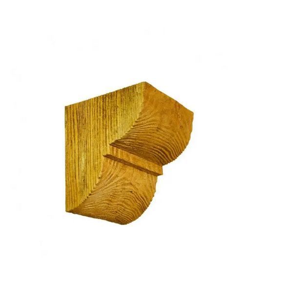 Консоль балки полиуретановая DECOWOOD Модерн ED 016 classic 12х12 Светлый 2355861459 фото