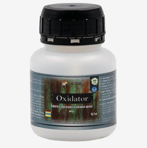 Декоративный эффект ржавчины Feidal Oxidator №2 0.1л 1886455329 фото