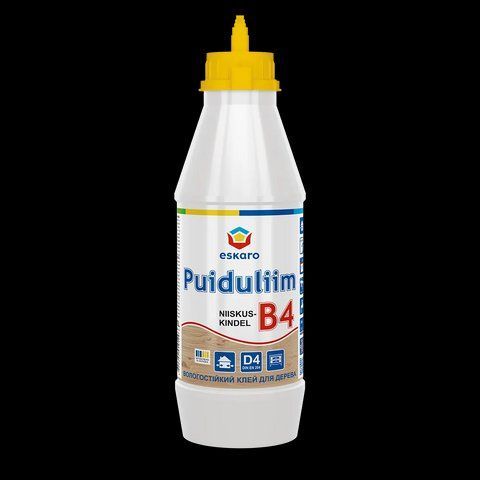 Клей винил-ацетатный ESKARO PVA D4/B4 столярный 0.75л 1702182432 фото