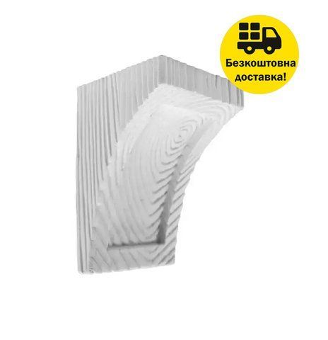 Консоль балки полиуретановая DECOWOOD Рустик EQ 026 classic 12х12 Белый 2355903708 фото