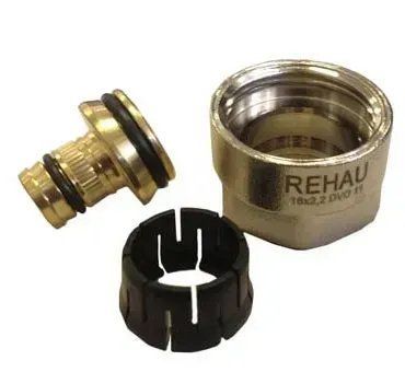 Соединение резьбовое для труб RAUTITAN flex/his/pink 20 х 3/4" 2812814625 фото