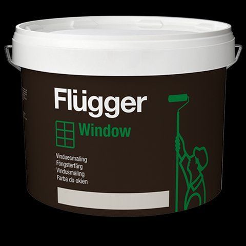 Фарба для віконних рам і дверей Flugger Window (Base 3 - прозора, під тонування) 2.8л 2303330391 фото