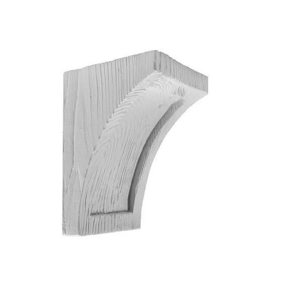 Консоль балки полиуретановая DECOWOOD Модерн ED 026 classic 12х12 Белый 2355864153 фото