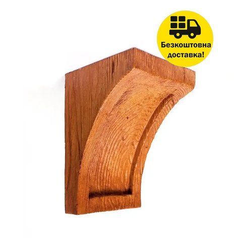 Консоль балки полиуретановая DECOWOOD Модерн ED 026 classic 12х12 Светлый 2355865639 фото