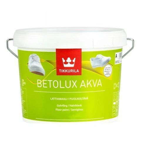 Фарба поліуретаново-акрилатна Tikkurila Betolux Akva База С (прозора, під тонування) 2.7л 2449892438 фото