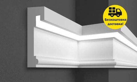 Молдинг фасадный Prestige Decor MC 309 led 2000 мм 2331451982 фото