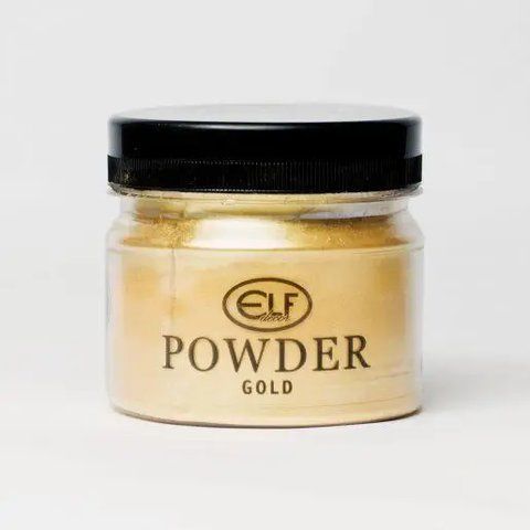 Металлизированная пудра Elf Decor Powder Gold 50г 2776935557 фото