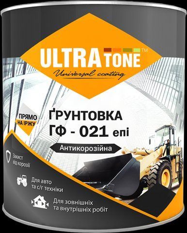 Ґрунтовка антикорозійна ГФ-021 ЕПІ &laquo;ULTRAtone&raquo; Червоно-коричнева 25кг 2468922798 фото