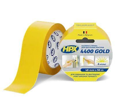 Малярная лента HPX4400 48мм х 50м оранжевая 2363366808 фото
