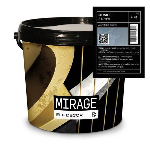 Декоративная штукатурка Elf Decor Mirage Matt 1кг 2776735425 фото
