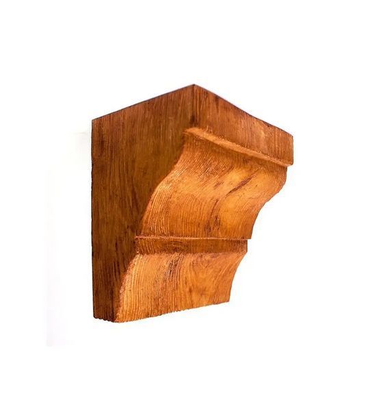 Консоль балки полиуретановая DECOWOOD Модерн ED 035 classic 19х13 Светлый 2355868629 фото