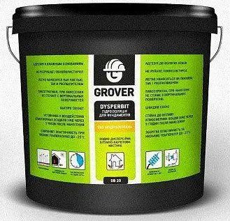 Мастика битумно-каучуковая GROVER DYSPERBIT для гидроизоляции фундаментов 10кг 2456254400 фото