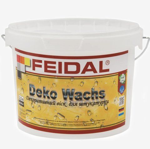 Віск для декоративних штукатурок Feidal Dekowachs 2.5л 2034870091 фото