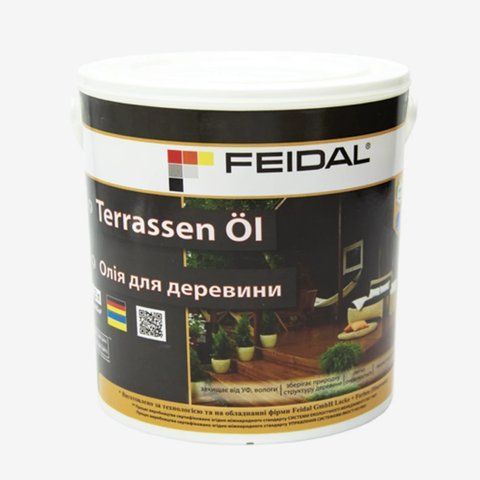 Масло для древесины Feidal Terrassen &Ouml;l 2.3л 1886455390 фото
