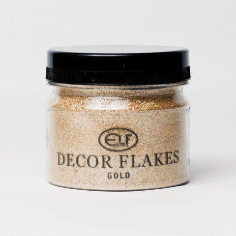 Декоративная добавка Elf Decor Flakes Gold 50г 2783195458 фото