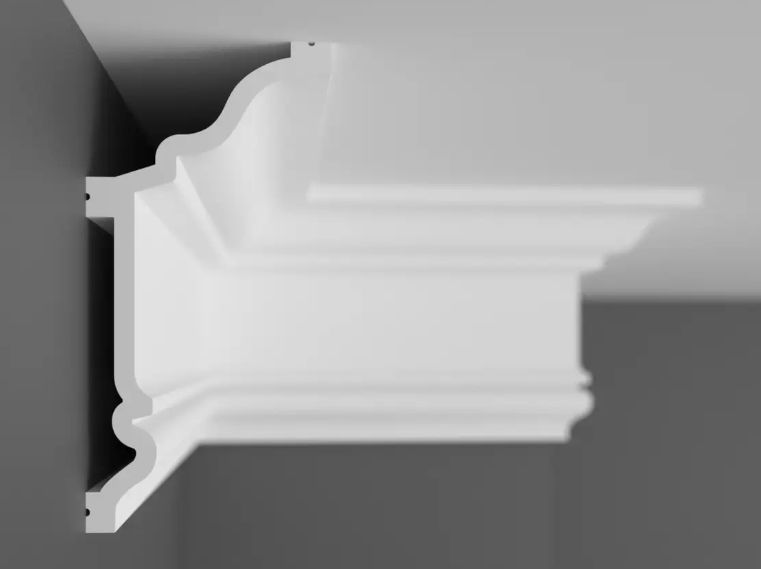 Карниз полимерный для LED-освещения Grand D&eacute;cor KH 919 Жесткий 2000 мм 2322402516 фото