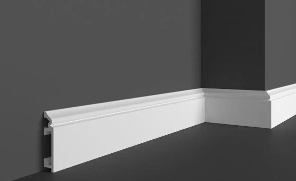 Плинтус полимерный Grand Decor HCR 507 Flex Гибкий 2440 мм 2280961707 фото