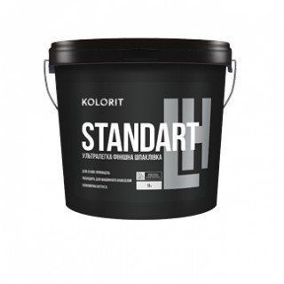 Шпаклевка ультралегкая фінішна акрилова Kolorit Standart LH 2кг 1788030842 фото
