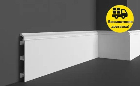 Плинтус полимерный Grand Decor HCR 509 Flex Гибкий 2440 мм 2280971827 фото