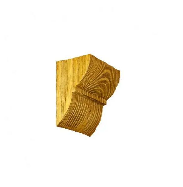 Консоль балки полиуретановая DECOWOOD Рустик EQ 017 classic 6х9 Светлый 2355891532 фото