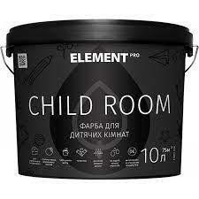 Краска латексная для детских комнат ELEMENT PRO CHILD ROOM Белая 10 л 1741749559 фото