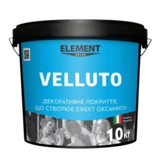 Декоративная штукатурка интерьерная для стен ELEMENT Decor Velluto 3 кг 1780918808 фото