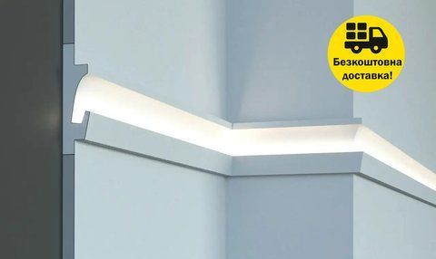 Карниз для LED освещения серия D Tesori KD 401 1150 мм. 2328230552 фото