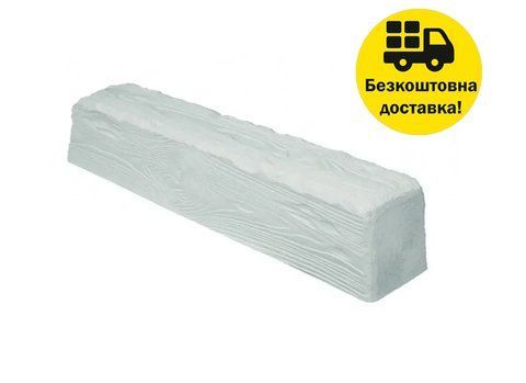 Балка поліуретанова DECOWOOD Рустик EQ 005 (3 м) classic 19х13 Білий 2348833223 фото