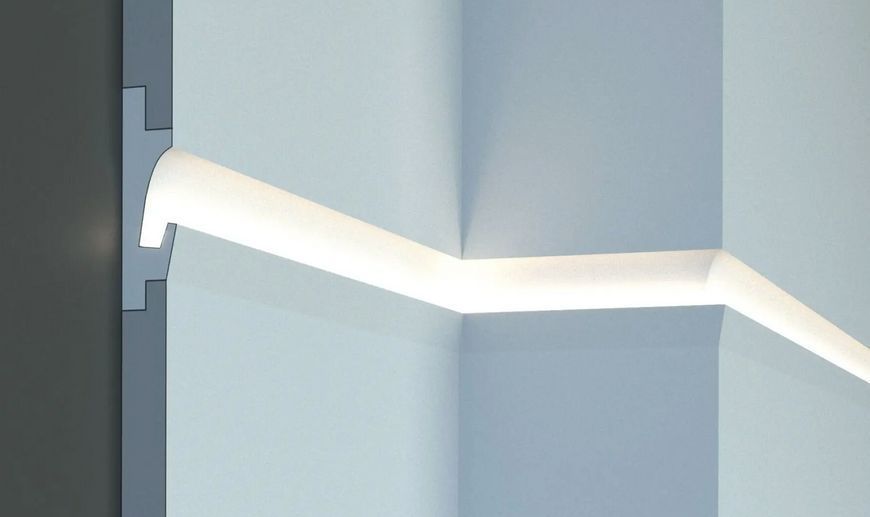 Карниз для LED освещения серия D Tesori KD 401 1150 мм. 2328230552 фото